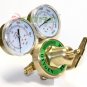 Dual Welding Gauge Brass Regulator Oxygen CGA 541 Fit Victor Type Torch