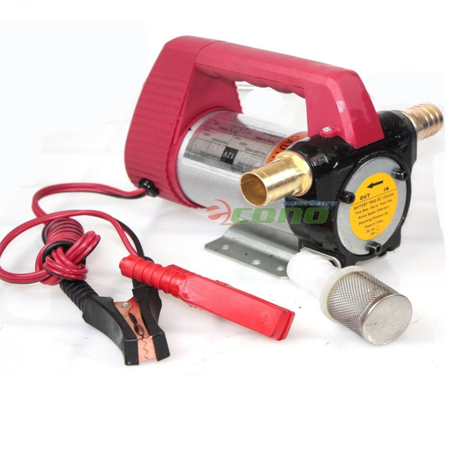 12 Volt Fuel Oil Transfer Pump Diesel Kerosene Biodiesel 12V DC 10.5 gpm Pumps