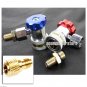 R134a AC High Low Manifold Connector W/1/4" Male to 1/2" ACME Female Adapter