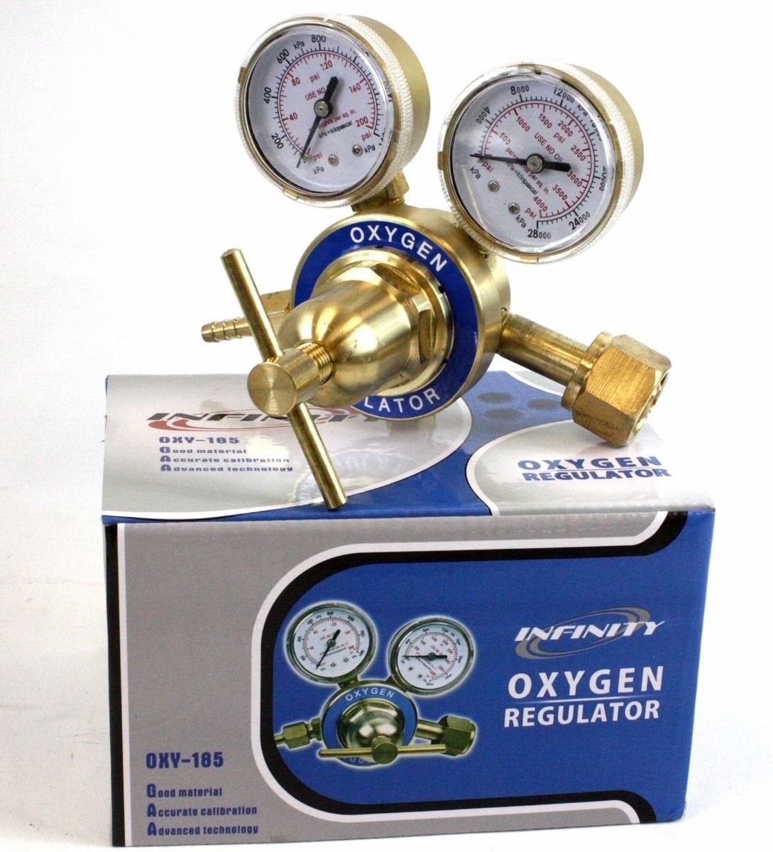 Welding Oxygen Brass Regulator For Oxy Victor Type Torch Cutting CGA 540