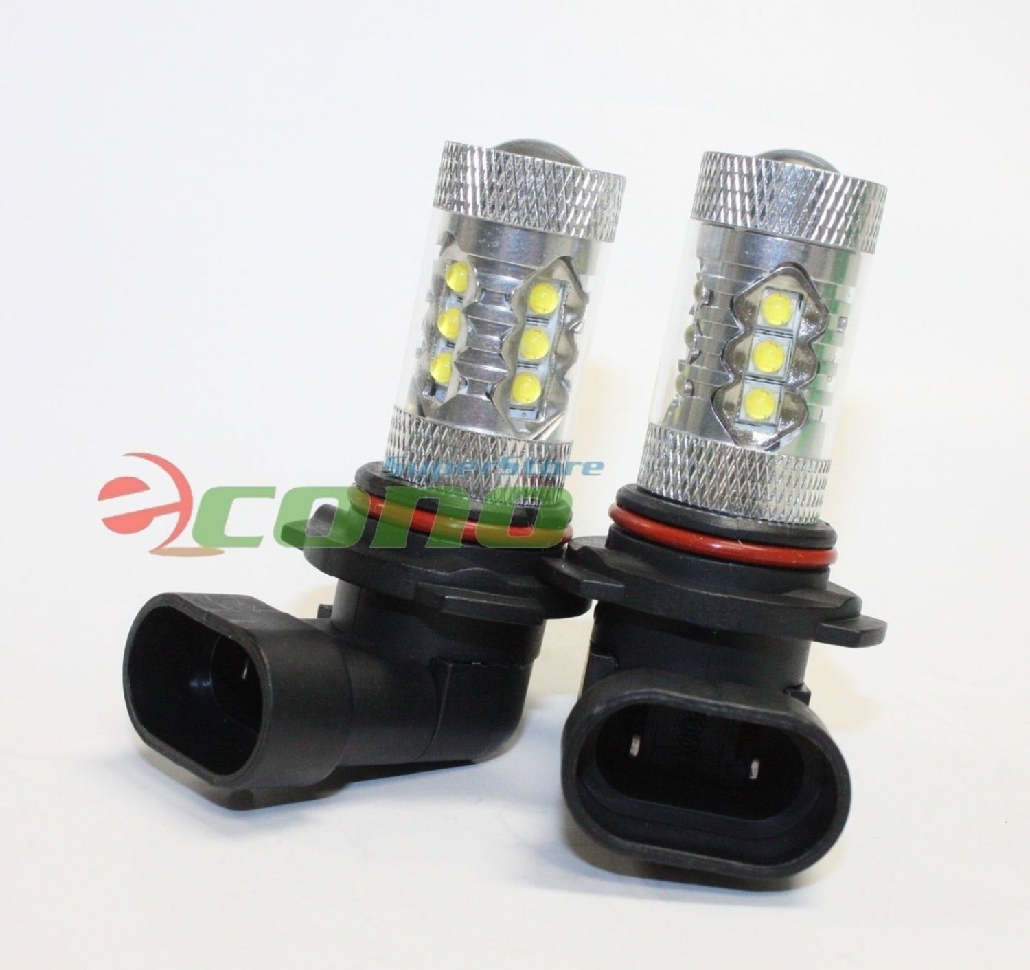 2x  CREE White 9006 High Power LED 12V DRL Daytime Running Low Beam Accent