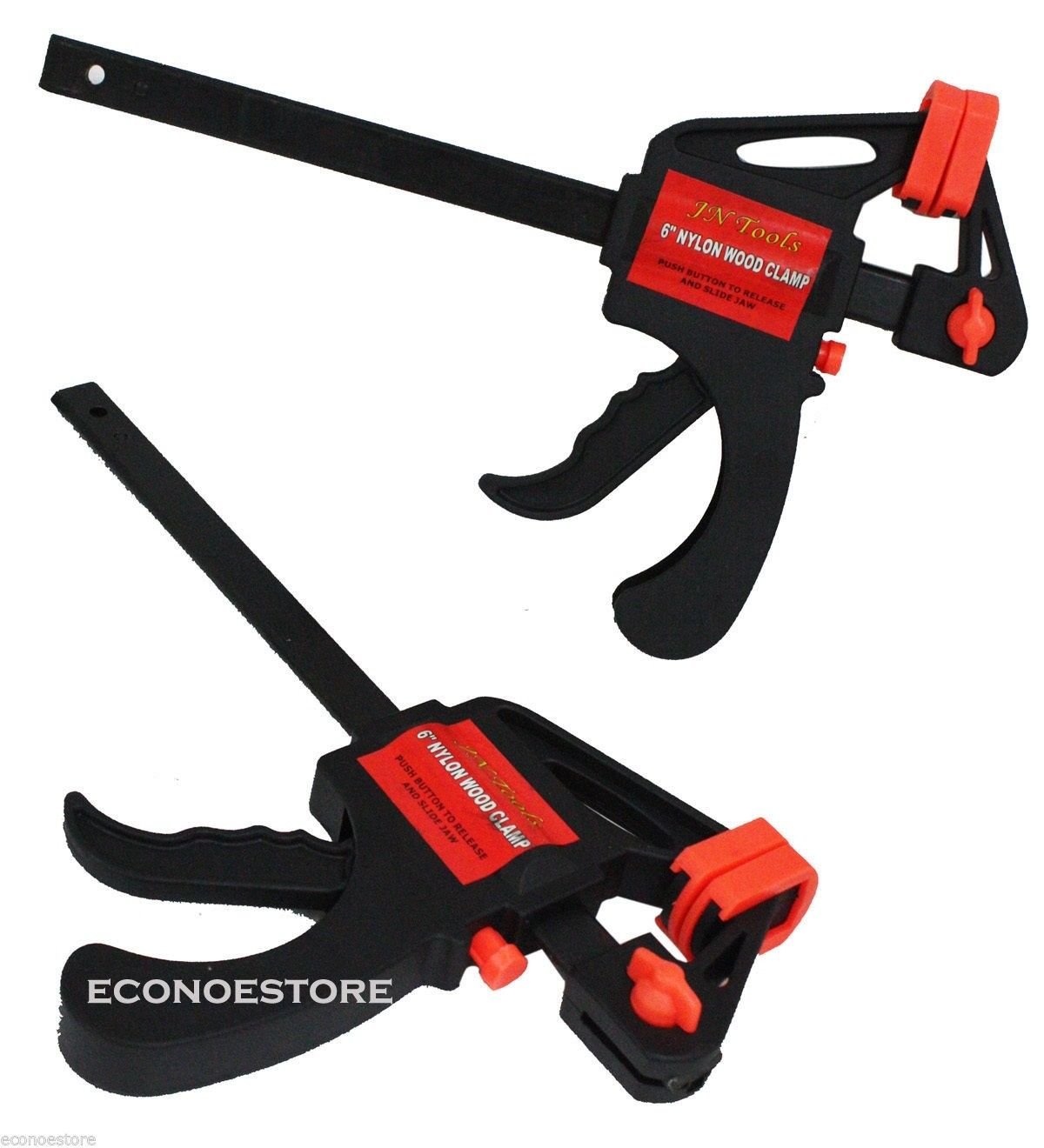150MM (6") GRIP 2 PC X 6" NYLON WOOD CLAMPS  # CHIFC004-2BL