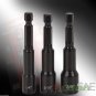 3pc 1/4" Shank SAE Quick Change Magnetic Nutsetter Tool Set 1/4 " 3/8 " 5/16"