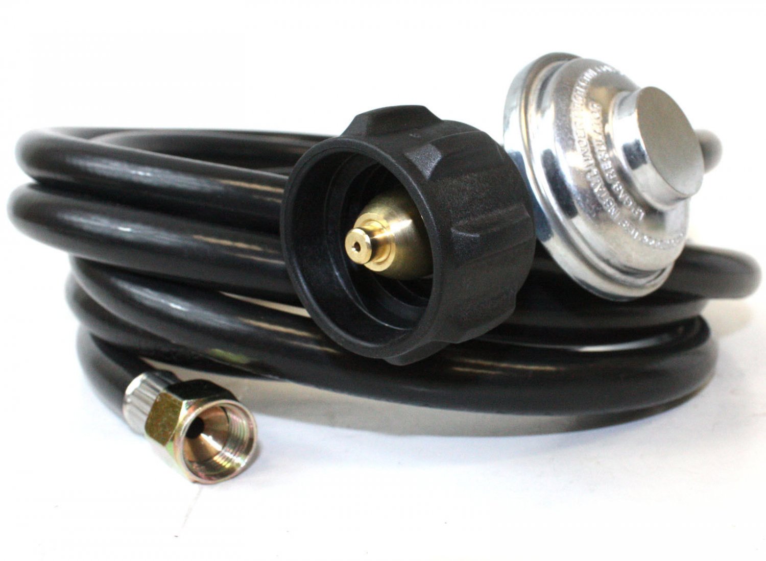 12 Ft Hose Low Pressure Propane Regulator 4 LP Bbq Gas Grill Outdoor Heater