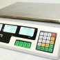 66LB 30KG DIGITAL PRICE DELI FOOD MEAT COMPUTING COUNTER SCALE DUAL SIDE DISPLAY