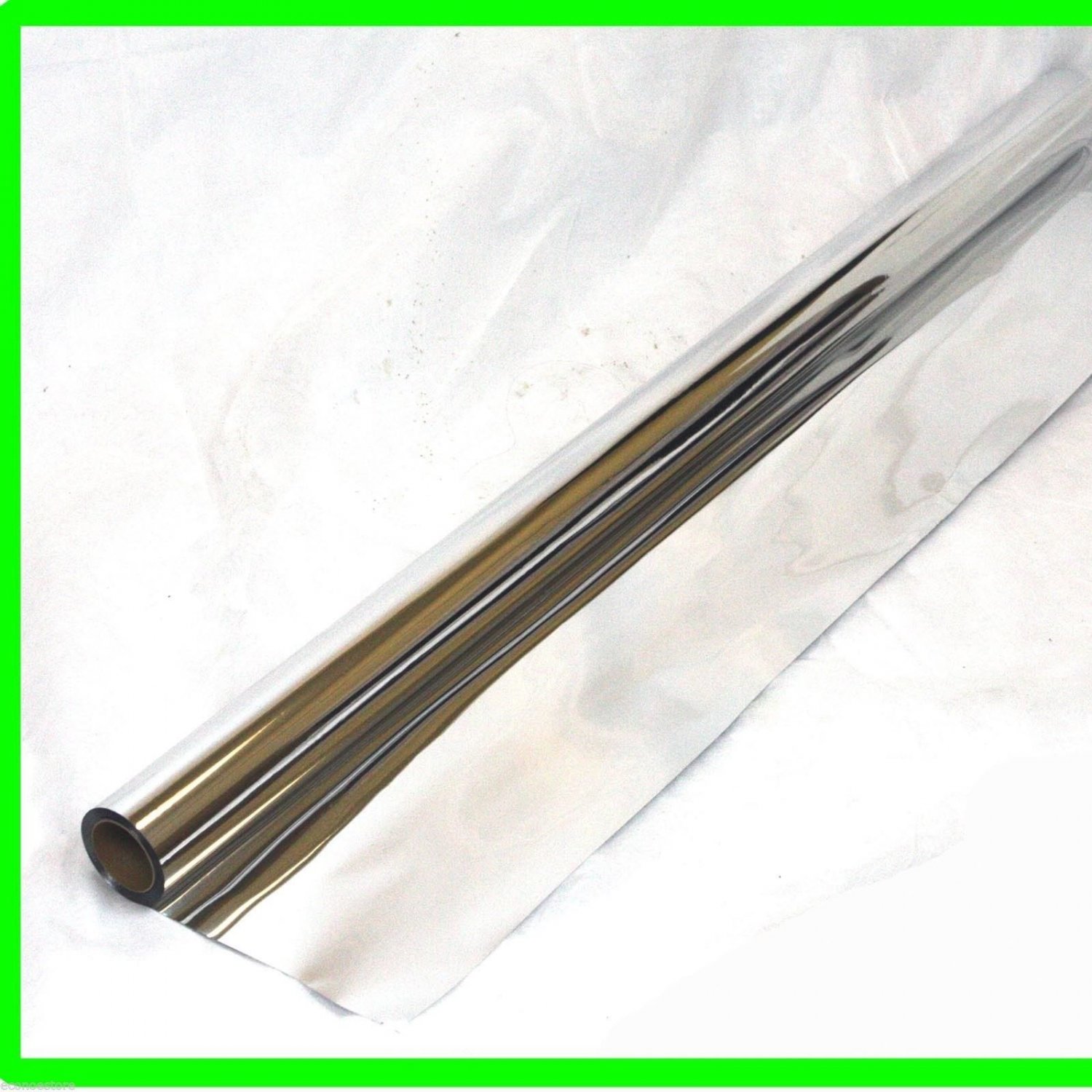 REFLECTIVE MYLAR FILM 4' x 100' MYLAR ROLL HYDROPONIC WALL COVERING 2MIL