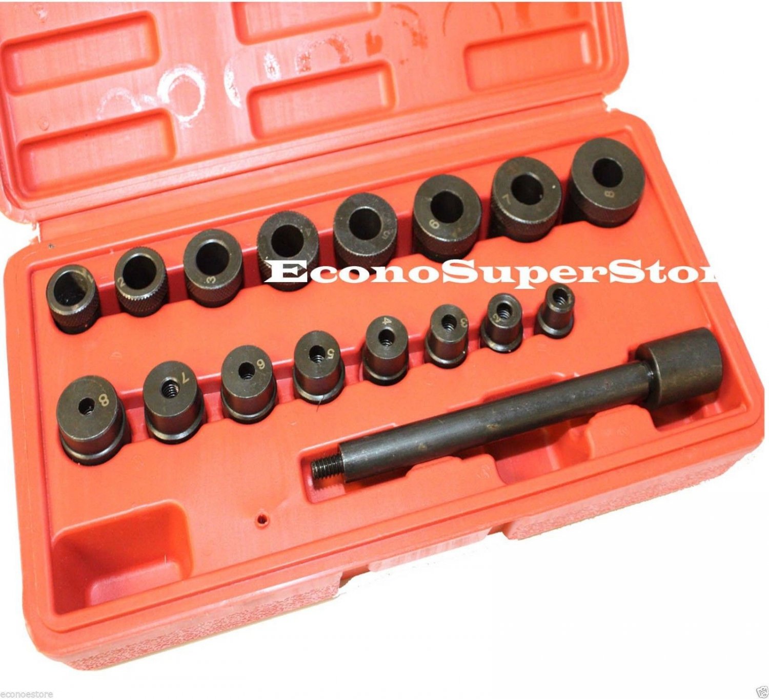 NEW 17PC UNIVERSAL CLUTCH ALIGNMENT TOOL SET HAND BEARING TRANSMISSION KIT