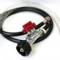 LPG Propane Regulator & 4.5Ft High Pressure Hose w/ Safety Guard bbq gas burner