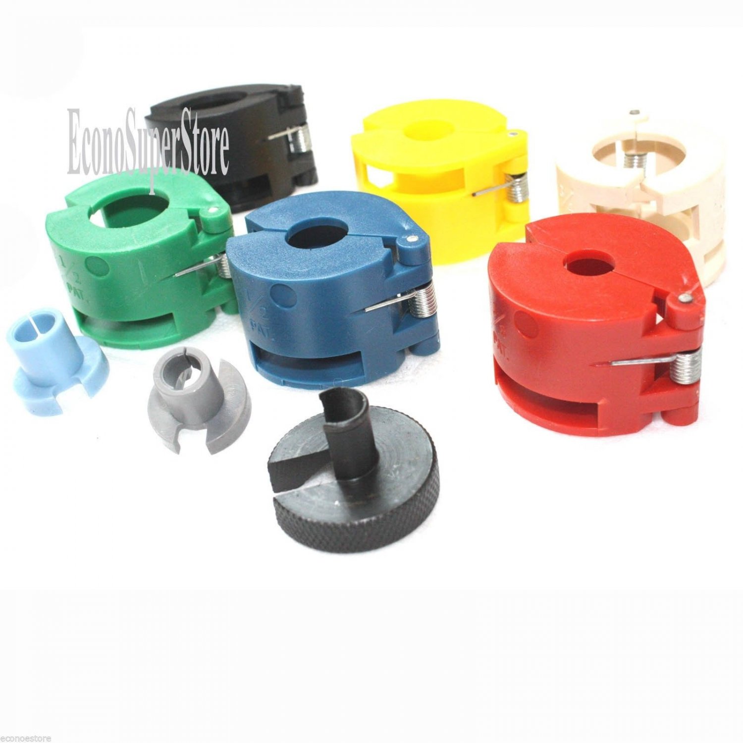 9pc Separate Disconnect Spring Lock Coupling Quick Connect AC Fuel Lines Tools