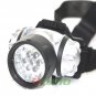 Lot 2 Hands Free LED Headband Flashlight Headlamp Headlight Flash Light Camping