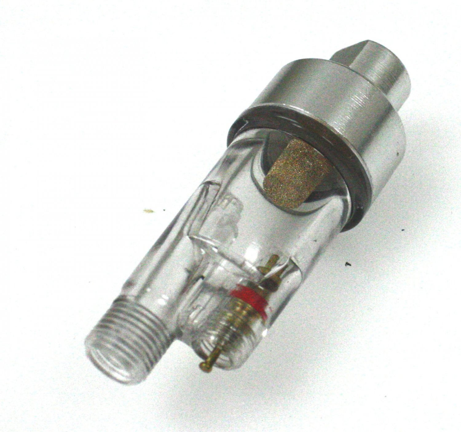 AIRBRUSH MINI AIR FILTER Moisture Water Trap 1/8" Fittings Hose Paint Spray Gun