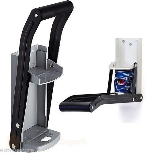 Can Crusher Small 12oz Aluminum Soda Beer Bottle Opener Wall Mounted 4 Recycling