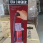 Can Crusher Small 12oz Aluminum Soda Beer Bottle Opener Wall Mounted 4 Recycling