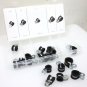 170pcs Screw & U Type Fender Panel Retaining Clips Assortment Kit Fastener  SAE