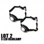 NEW LOT 2, 5 led bulbs headlamp camping hiking head light lamp torch flasher