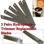 5 Pair Replacement Cutting Blade for Hydroponic Trimmer Leaf Bud Trim Reaper