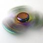 Color Rainbow Aluminum Metal Tri Hand Finger Spinner Fidget EDC Desk Toy Gyro