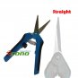 Curved & Straight Blade Trimming Scissors Hydro Leaf Bud Sharp harvest trimmer