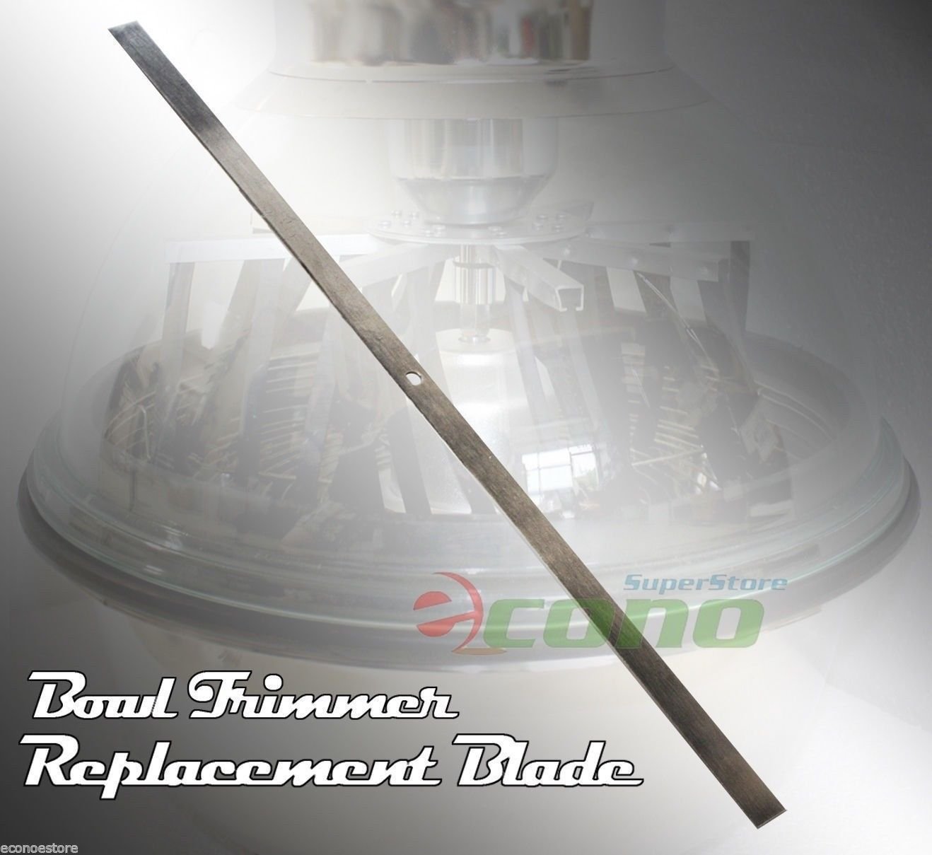 2pc Replaced Cutter Blade 4 Hydroponic 16" Bud Tumbler Bowl Twisted Trimmer
