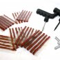 DIY 43PC TIRE REPAIR TOOL KIT 4 FLAT TIRE CAR TRUCK OR RV TRAILERS EASY & QUICK