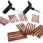 DIY 43PC TIRE REPAIR TOOL KIT 4 FLAT TIRE CAR TRUCK OR RV TRAILERS EASY & QUICK
