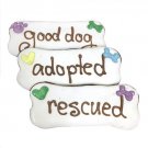 Adopted / Rescued / Good Dog Bones (case of 12)