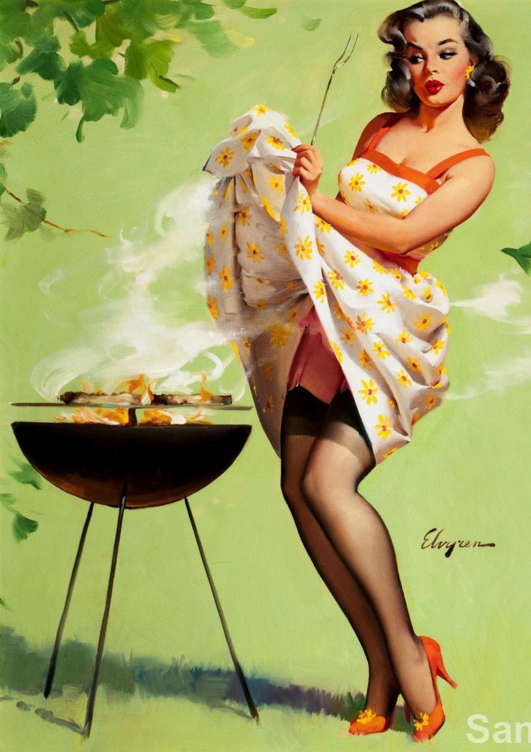 Pin up girl картинки