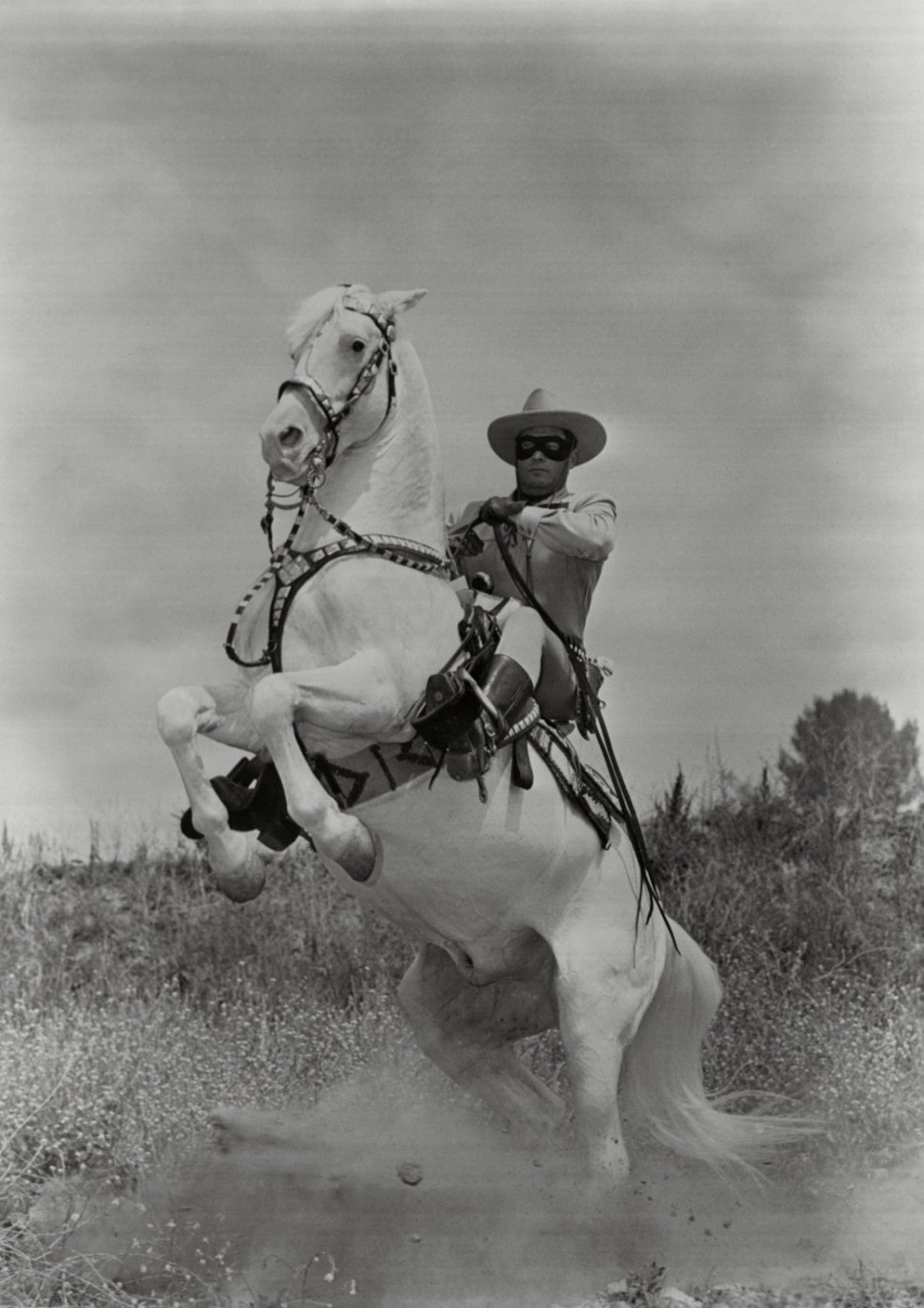 Art Print Poster Clayton Moore As The Lone Ranger