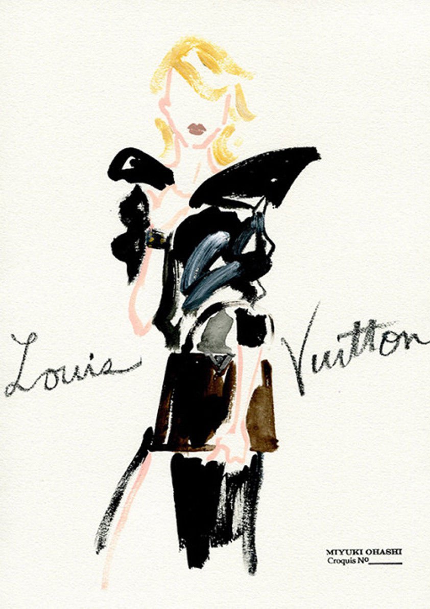 Louis Vuitton Poster Of Fernando & Humberto Campana R99685 Green