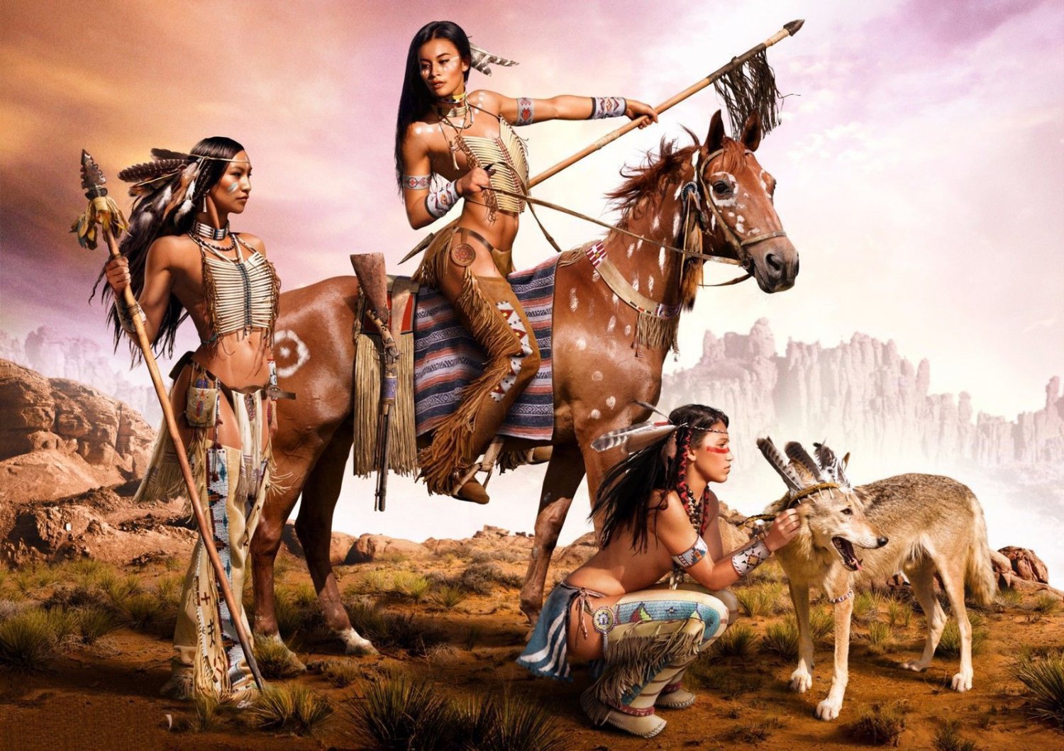 Native American Nude Slave
