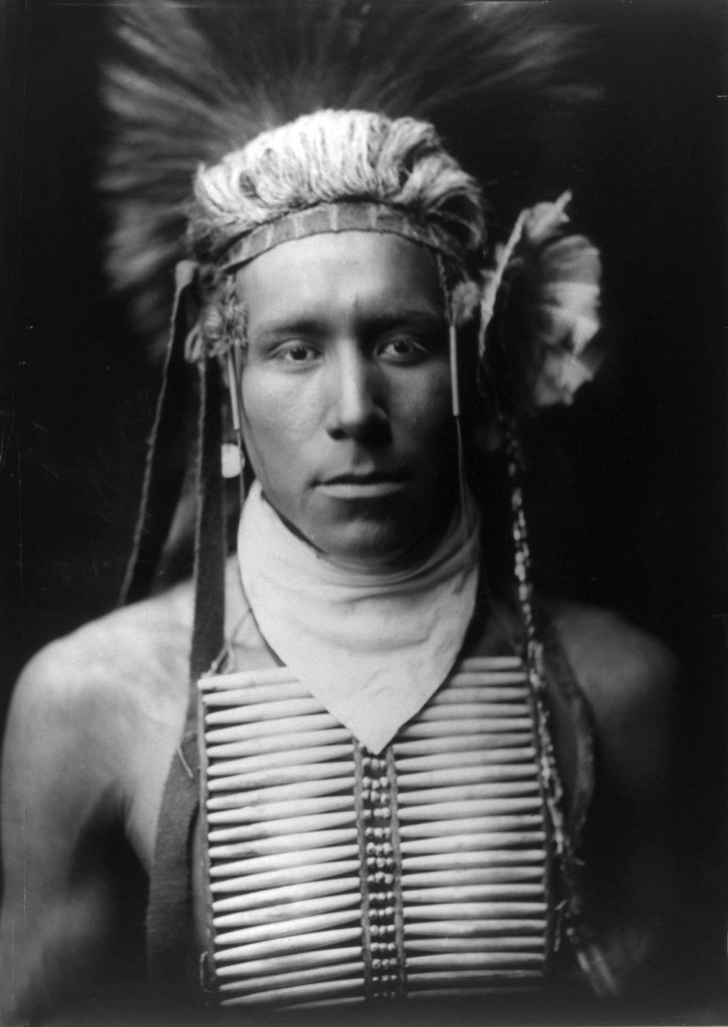 Art Print POSTER Edward S Curtis Native American Indian Little Daylight.