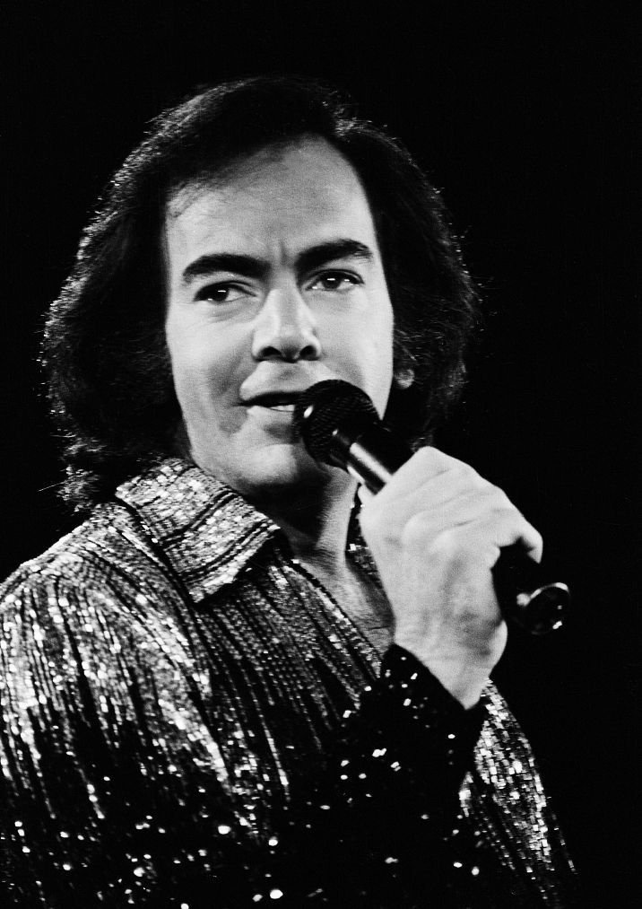 Art print POSTER Neil Diamond Sings in Concert №1