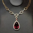 29.639ct Tourmaline Necklace in 18K Gold