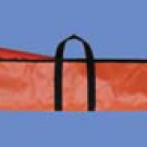 MM1681-Splint Carrying Case.  Orange Vinyl, Zippered