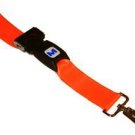 MM1310P (C) 2 Piece 5' metal push button buckle with metal swivel speed clip ends
