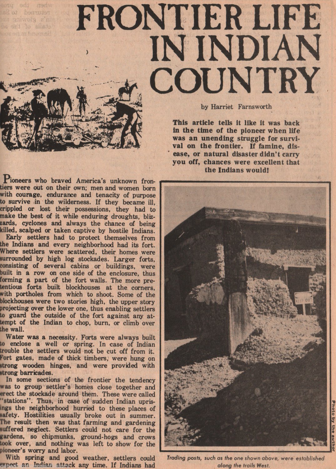 Kuykendall Family and Genealogy Frontier Life