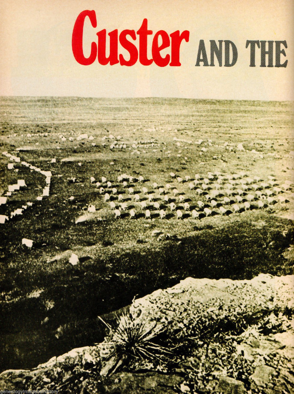 Custer & Kidder MassacreNamedBent,Big