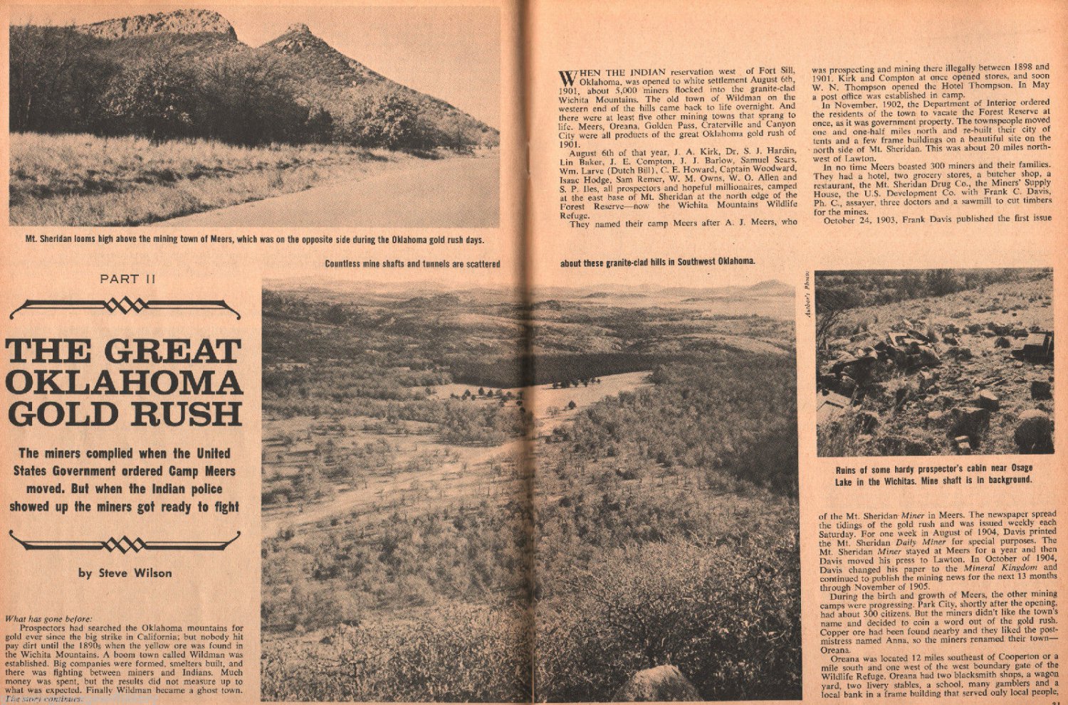 The Great Oklahoma Gold Rush History Part 2