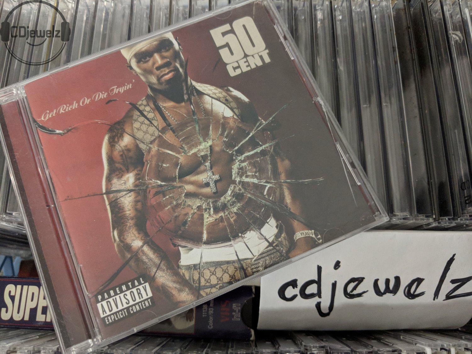 50 Cent Get Rich or Die Tryin' 2003 CD GUnit Shady