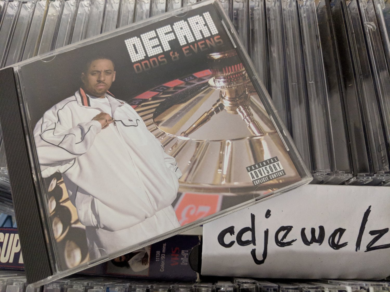 Defari - Odds & Evens - 2003 CD Likwit Junkies Crew