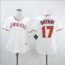Shohei Ohtani #17 Los Angeles Angels Cool Base Women's White Jersey S M L XL XXL
