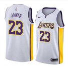 LeBron James #23 Los Angeles Lakers 2018/19 Swingman Jersey White - Statement Edition Size L