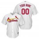 Custom St. Louis Cardinals Cool Base Player Men's Jersey White M L XL XXL XXXL