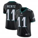 Size XXL Carson Wentz #11 Philadelphia Eagles Limited Player Men's Jersey Black