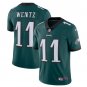 Size L Carson Wentz #11 Philadelphia Eagles Limited Player Men's Jersey Midnight Green