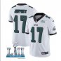 Size L Alshon Jeffery #17 Philadelphia Eagles 2018 Super Bowl LII Player Men's Jersey White