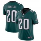 Size S Brian Dawkins #20 Philadelphia Eagles 2018 Super Bowl LII Player Men's Jersey Midnight Green