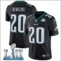 Size L Brian Dawkins #20 Philadelphia Eagles 2018 Super Bowl LII Player Men's Jersey Black