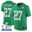 Size S Malcolm Jenkins #27 Philadelphia Eagles 2018 Super Bowl LII Player Men's Jersey Kelly Green