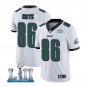 Size XL Zach Ertz #86 Philadelphia Eagles 2018 Super Bowl LII Player Men's Jersey White